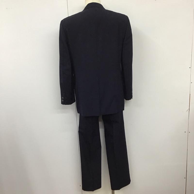 ニューヨーカー NEWYORKER セットアップ セットアップ テーラード ジャケット パンツ スーツ 無地 紺 / ネイビー / メンズ USED 古着 中古 10117017