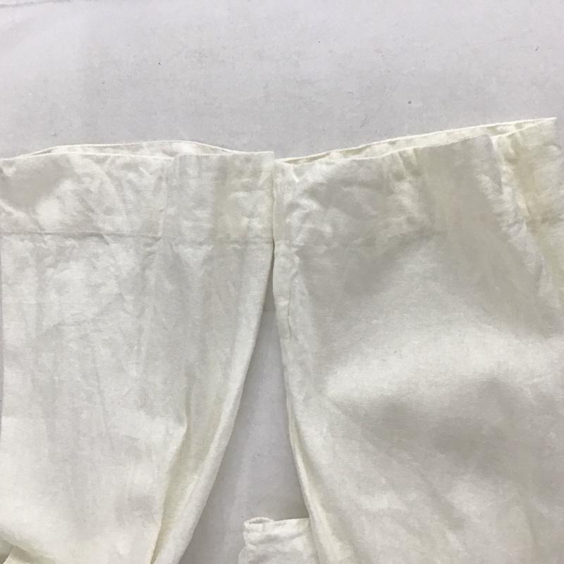 ザラ ZARA カットソー 長袖 M 無地 オフホワイト / オフホワイト / レディース USED 古着 中古 10133318