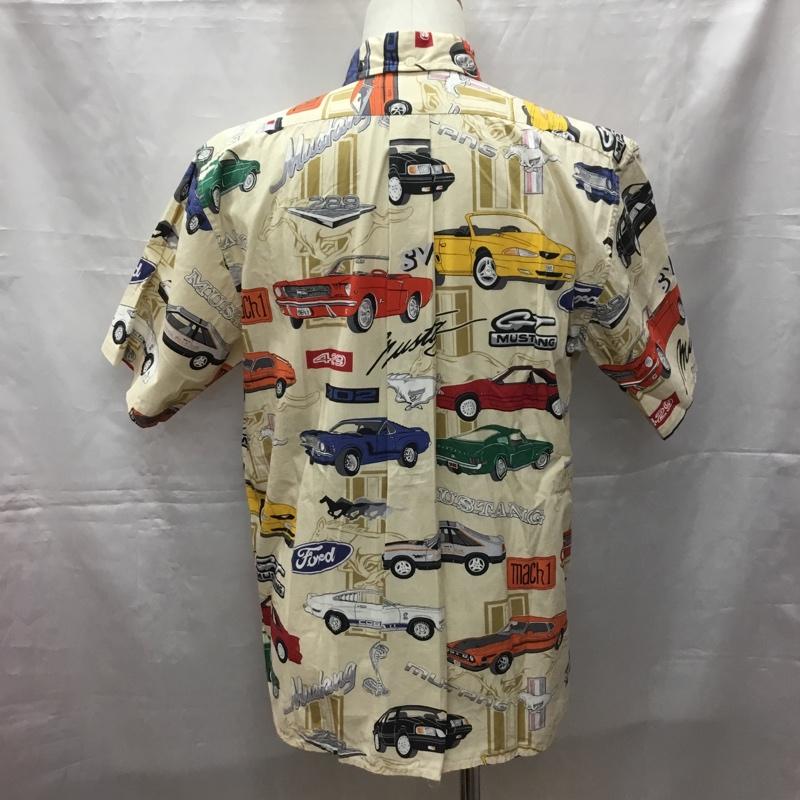 レインスプーナー reyn spooner シャツ、ブラウス 半袖 半袖シャツ カラーシャツ 半袖カットソー プリントシャツ M プリント マルチカラー / マルチカラー /  メンズ USED 古着 中古 10108533