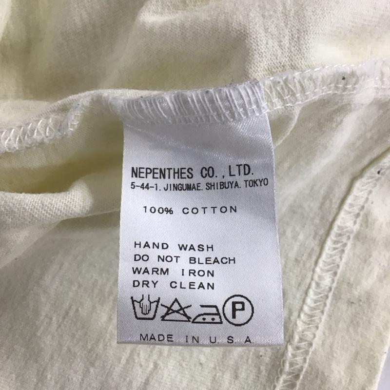 サウスツーウェストエイト South2 West8 Tシャツ 半袖 半袖カットソー プリントTシャツ クルーネックカットソー M ロゴ、文字 オフホワイト / オフホワイト /  メンズ USED 古着 中古 10111643