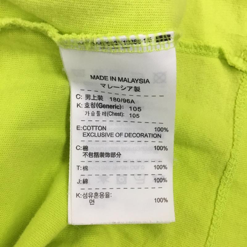 ナイキ NIKE Tシャツ 半袖 376233-358 クルーネック XL ロゴ、文字 薄緑 / ライトグリーン / X 紫 / パープル / メンズ USED 古着 中古 10115518