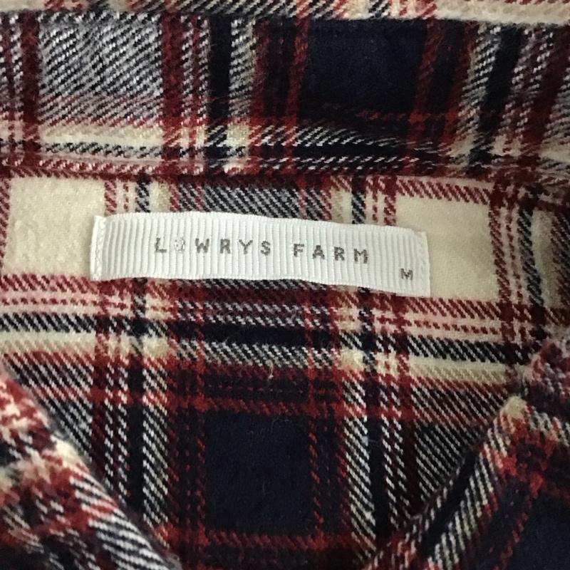 ローリーズファーム LOWRYS FARM シャツ、ブラウス 長袖 長袖シャツ カラーシャツ ポケットシャツ 長袖カットソー チェックシャツ M チェック マルチカラー / マルチカラー / レディース USED 古着 中古 10122419