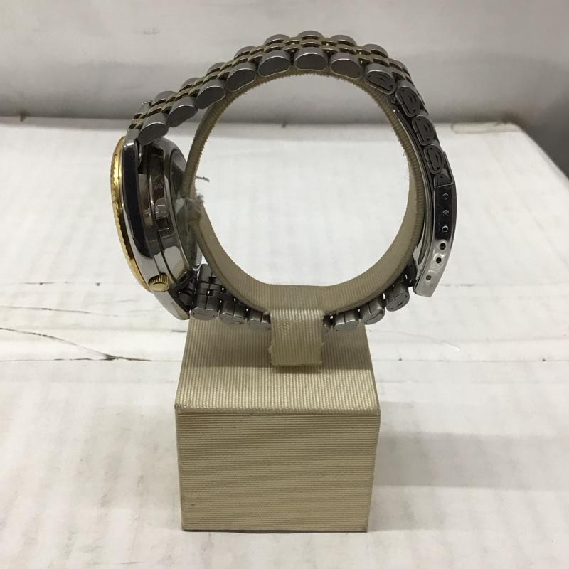 セイコー SEIKO 腕時計 アナログ(自動巻き) 7S26-0500 ロゴ、文字 金 / ゴールド / X 銀 / シルバー / メンズ USED 古着 中古 10113454