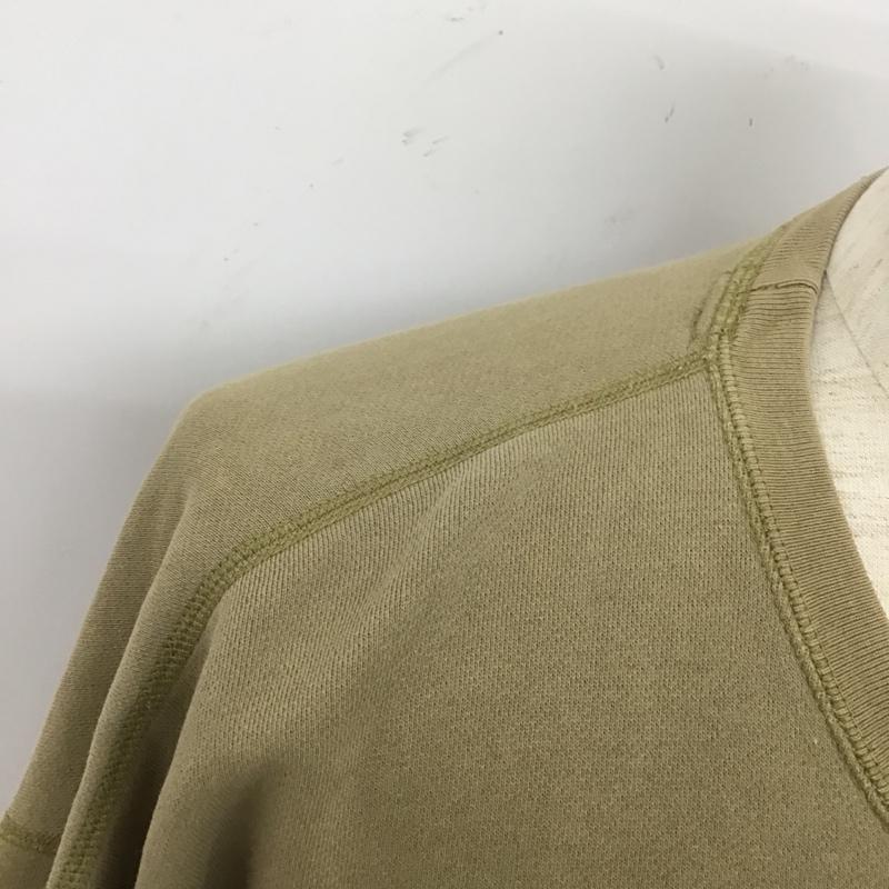 ポロバイラルフローレン Polo by RALPH LAUREN トレーナー 長袖 L 無地 ベージュ / ベージュ / メンズ USED 古着 中古 10106211