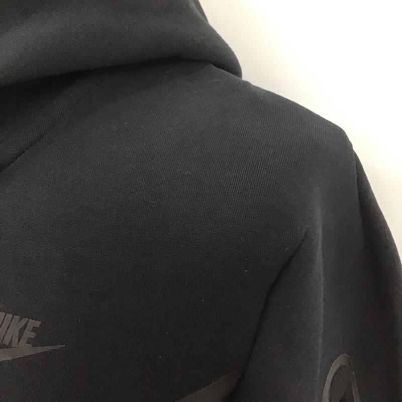 ナイキ NIKE ジャケット、上着 ジャンパー、ブルゾン cu4490-010 テックフリースジップアップパーカー スウェットパーカー スポーツウェア S ロゴ、文字 黒 / ブラック / メンズ USED 古着 中古 10107111