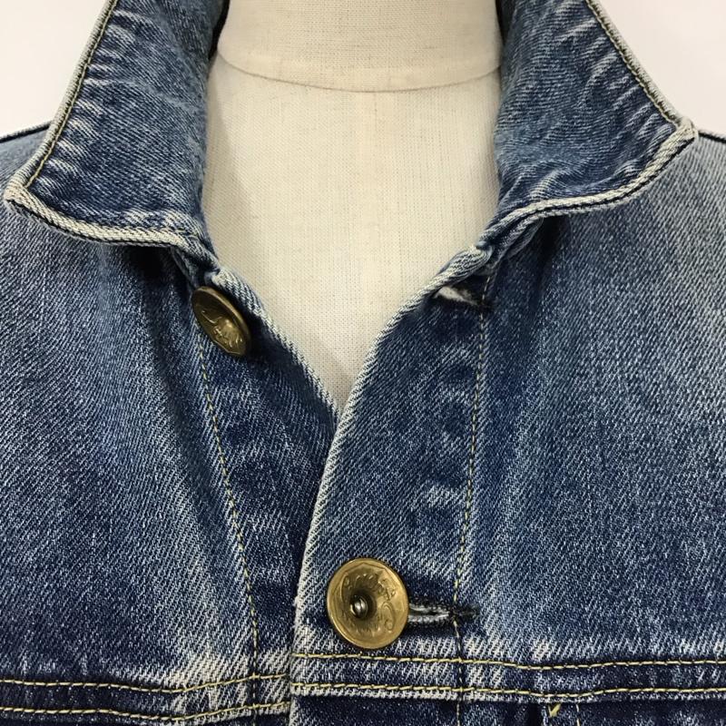 ロデオクラウンズ Rodeo Crowns ジャケット、上着 ジャケット、ブレザー 4208AR10-0500-15 ジージャン デニムジャケット ビッグシルエット S 無地 インディゴ / インディゴ / レディース USED 古着 中古 10110416