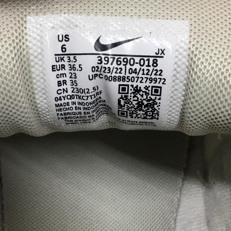ナイキ NIKE スニーカー スニーカー 397690-018 W Air Max Command 23cm 23.0cm ロゴ、文字 灰 / グレー / X 白 / ホワイト / レディース USED 古着 中古 10119564