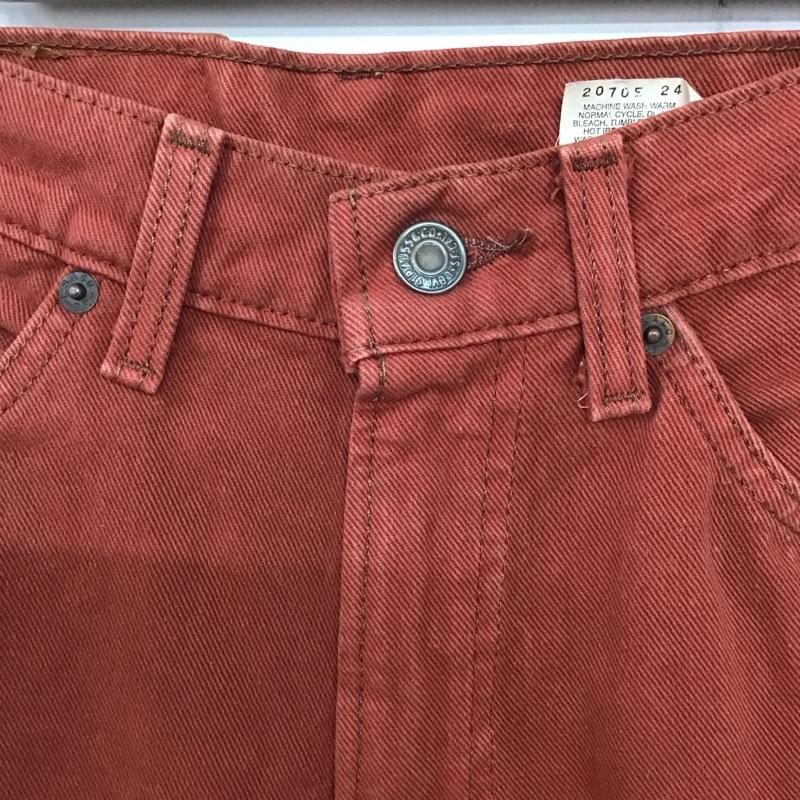 リーバイス Levi s パンツ デニム、ジーンズ 40555-2873 90年代 RELAXED FIT W32 L32 31インチ 無地 橙 / オレンジ / メンズ USED 古着 中古 10133261
