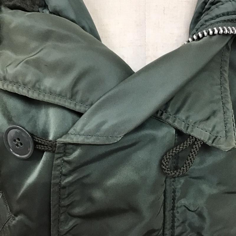 アルファインダストリー Alpha Industries ジャケット、上着 ジャンパー、ブルゾン ジップアップジャケット パーカージャケット アウター ミリタリージャケット M 無地 カーキ / カーキ /  メンズ USED 古着 中古 10125295