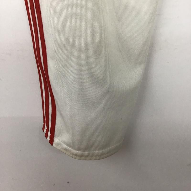 アディダス adidas ボトムス ボトムス ジャージ M 無地 X ロゴ、文字 白 / ホワイト / メンズ USED 古着 中古 10134457