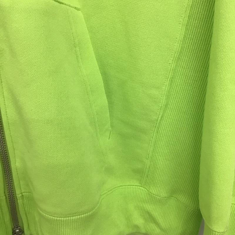 ザノースフェイス THE NORTH FACE パーカー 長袖 nt12231 SQUARELOGOFULLZIP スクエアロゴフルジップ ジップアップパーカ M ロゴ、文字 緑 / グリーン / メンズ USED 古着 中古 10133260