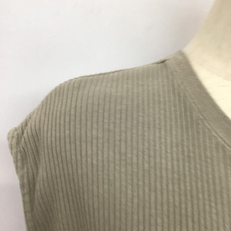 フリークスストア FREAK S STORE ワンピース ロングスカート 192-31106 ノースリーブ リブ 前後着 2WAY FREE 無地 カーキ / カーキ /  レディース USED 古着 中古 10133446