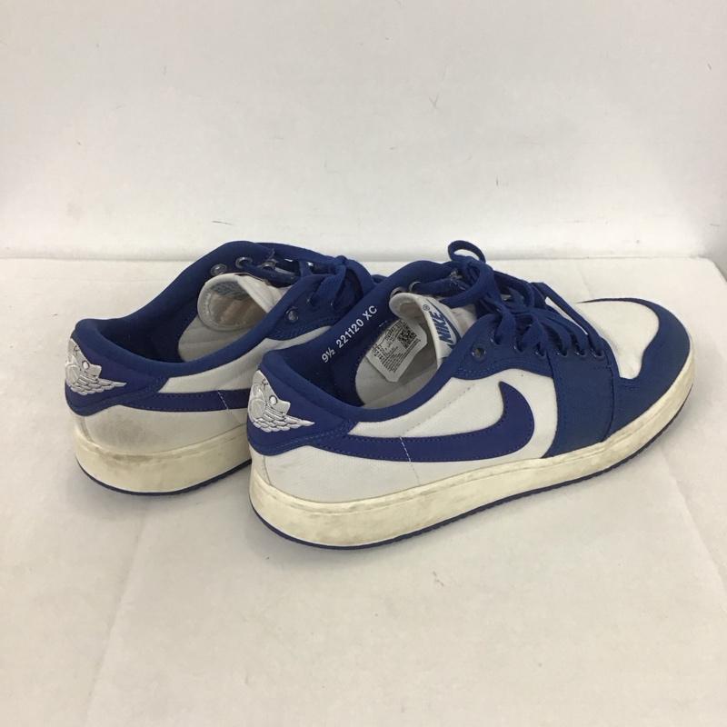 ナイキ NIKE スニーカー スニーカー DX4981-103 AJKO 1 LOW 27.5cm 箱有 27.5cm ロゴ、文字 白 / ホワイト / X 青 / ブルー / メンズ USED 古着 中古 10139319