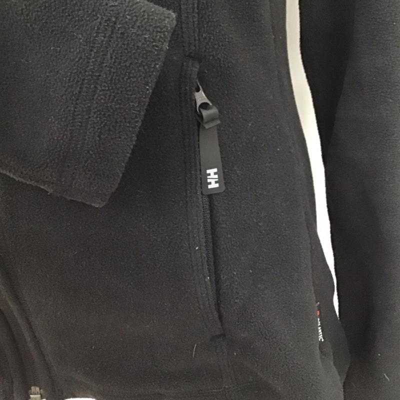 ヘリーハンセン HELLY HANSEN ジャケット、上着 ジャケット、ブレザー フリース S ロゴ、文字 黒 / ブラック / レディース USED 古着 中古 10123598