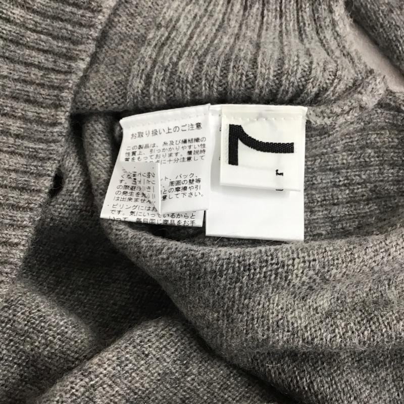スール soeur7 ニット、セーター 長袖 9 無地 灰 / グレー / レディース USED 古着 中古 10139457