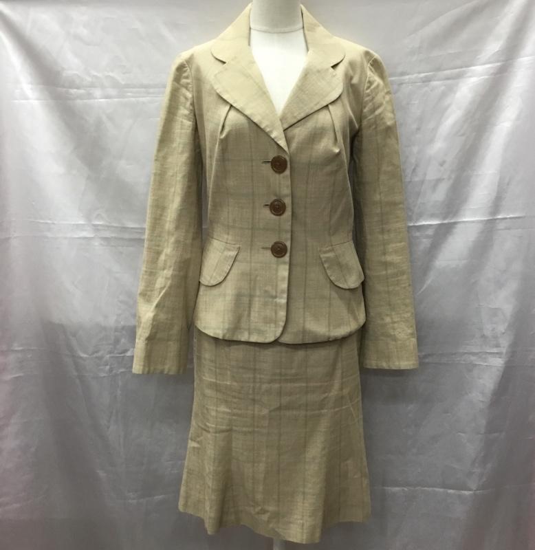 ヴィヴィアン ウエストウッド レッドレーベル Vivienne Westwood red label セットアップ セットアップ セットアップ カジュアルジャケット ひざ丈スカート チェック 2 チェック マルチカラー / マルチカラー / レディース USED 古着 中古 10112223