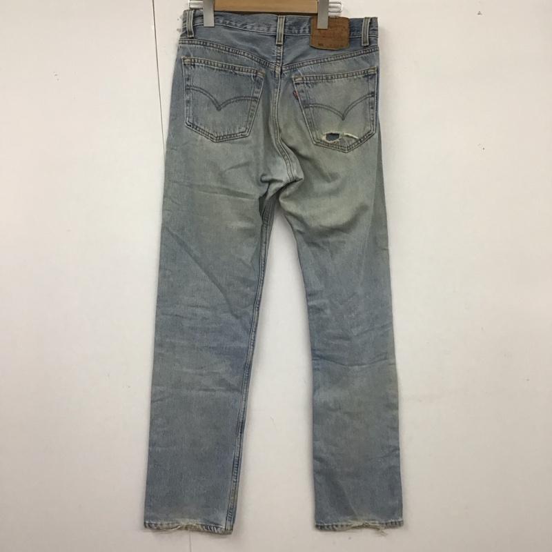 リーバイストラウスアンドコー Levi Strauss & co. パンツ デニム、ジーンズ デニムパンツ ストレートパンツ ワイドパンツ カジュアルパンツ 32インチ 無地 インディゴ / インディゴ /  メンズ USED 古着 中古 10124027