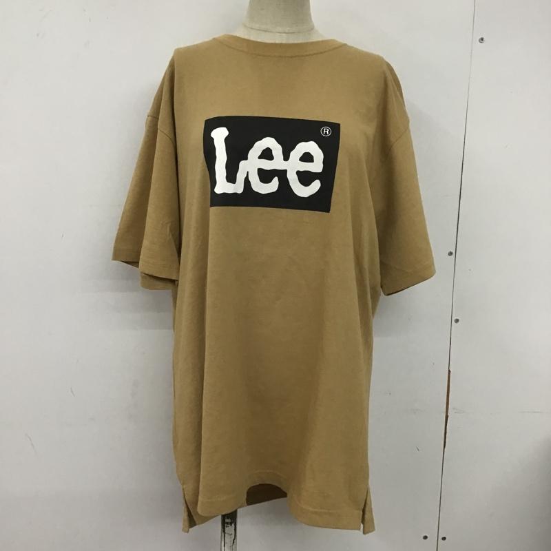 リー Lee Tシャツ 半袖 M プリント ベージュ / ベージュ / レディース USED 古着 中古 10106205
