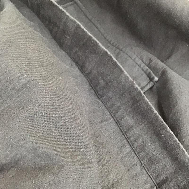 グラム glamb シャツ、ブラウス 七分袖 シャツジャケット フード付きシャツ 七分丈シャツ 3 無地 黒 / ブラック / メンズ USED 古着 中古 10107498