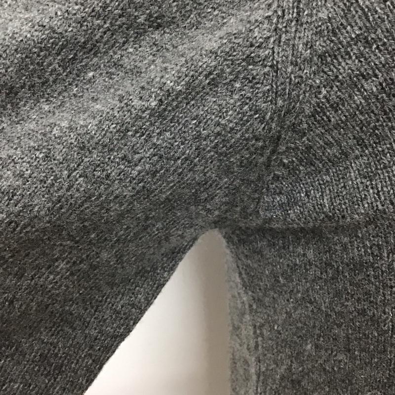 ブルックスブラザーズ BROOKS BROTHERS ニット、セーター 長袖 長袖ニットカットソー ニット セーター タートルネックニット S 無地 灰 / グレー / メンズ USED 古着 中古 10113611