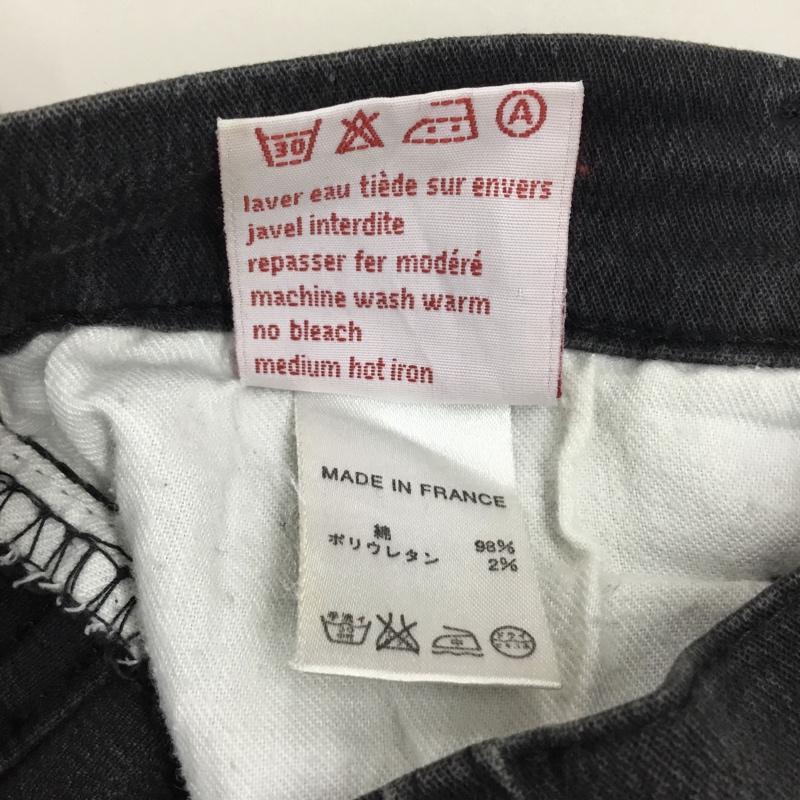 ピカデリー PICCADILLY パンツ デニム、ジーンズ デニムパンツ スリムパンツ ストレッチパンツ タイトジーンズ 36 無地 黒 / ブラック / メンズ USED 古着 中古 10114072