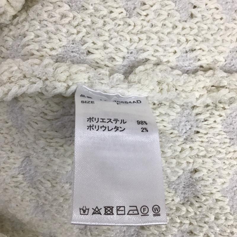レプシィム LEPSIM カーディガン 長袖 LP170554AD Vネック FREE アイボリー / アイボリー / レディース USED 古着 中古 10109616