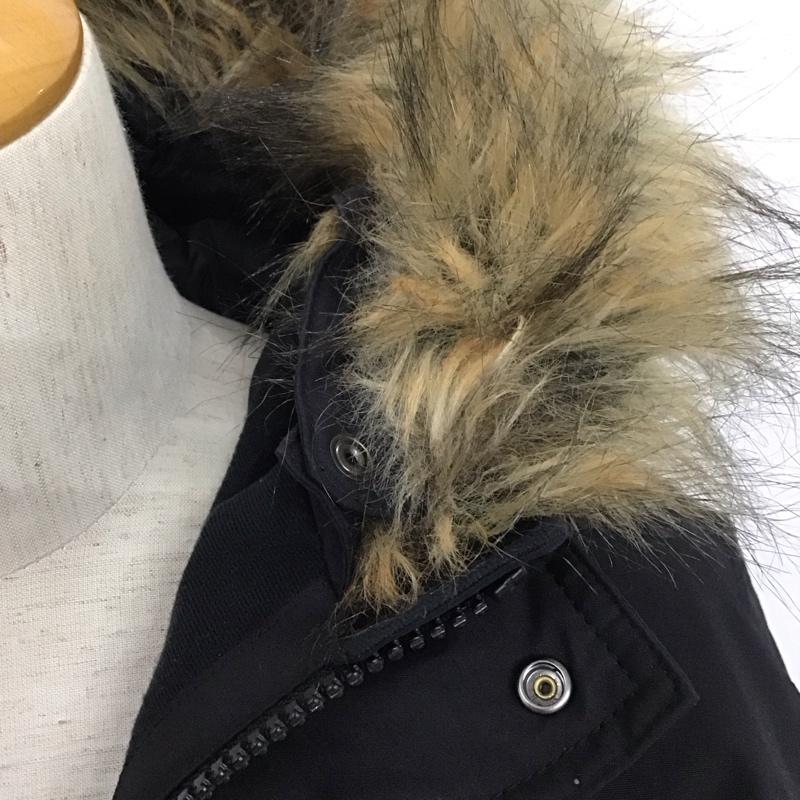 ザノースフェイス THE NORTH FACE ジャケット、上着 ジャンパー、ブルゾン nd91835 マウンテンダウンコート ジップアップジャケット アウター S ロゴ、文字 黒 / ブラック / メンズ USED 古着 中古 10108024