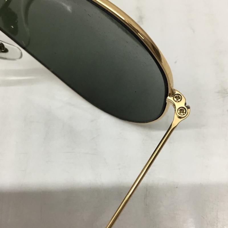 レイバン Ray-Ban めがね・サングラス サングラス RB3026 AVIATOR LARGE METAL II ケース付き ロゴ、文字 金 / ゴールド / メンズ USED 古着 中古 10107631