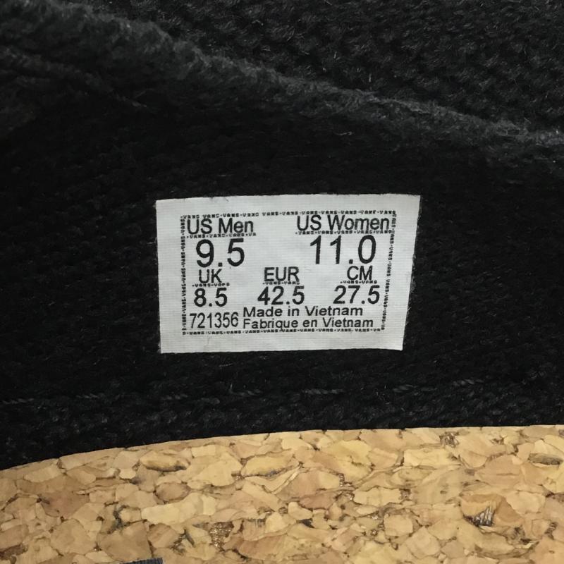 バンズボルト VANS VAULT スニーカー スニーカー Circle Vee アレックス・ノスト リーアン・カレン VN0A4BWLAZJ1 27.5cm ロゴ、文字 黒 / ブラック / メンズ USED 古着 中古 10083053