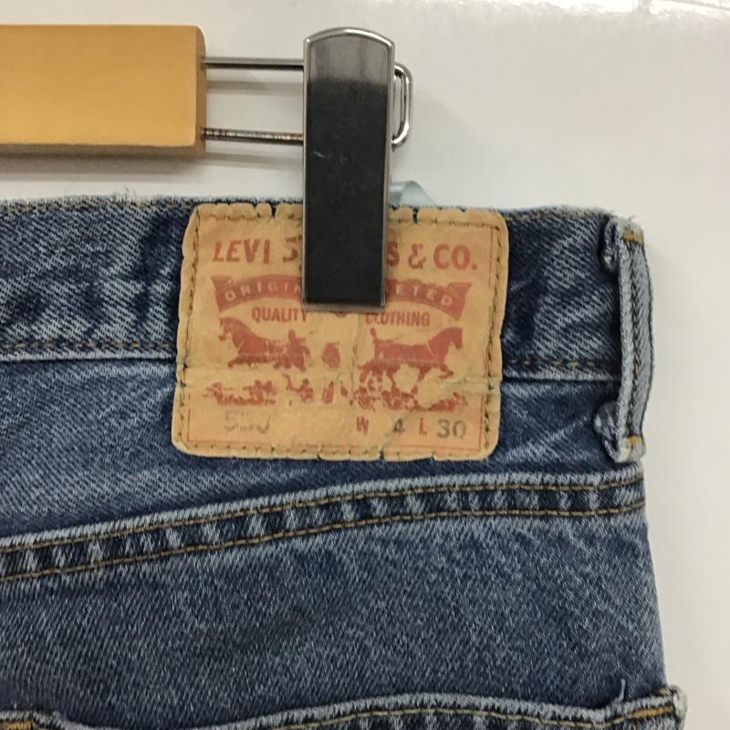 リーバイストラウスアンドコー Levi Strauss & co. パンツ デニム、ジーンズ デニムパンツ ワイドパンツ カジュアルパンツ 34 無地 インディゴ / インディゴ / メンズ USED 古着 中古 10131000