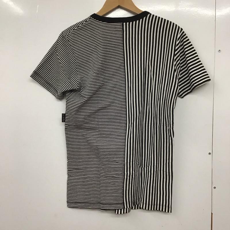 アニエス・ベー agnes b. Tシャツ 半袖 白 / ホワイト / X 黒 / ブラック / レディース USED 古着 中古 10130050