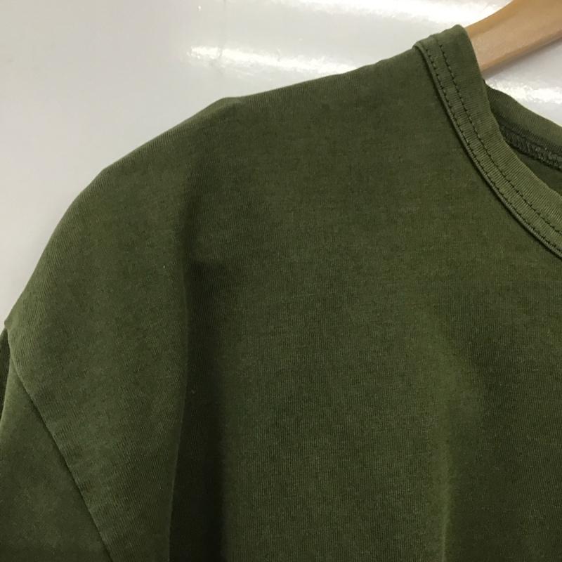 ジュンヤワタナベコムデギャルソンマン JUNYA WATANABE COMME des GARCONS MAN Tシャツ 半袖 wj-t903 JUNYAWATANABECOMMEdesGARCONS Carhartt プリントTシャツ L ロゴ、文字 カーキ / カーキ / メンズ USED 古着 中古 10139732