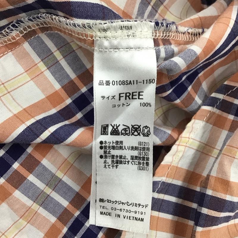 マウジー MOUSSY ワンピース ひざ丈スカート 0108SA11-1150 長袖 シャツワンピース FREE チェック マルチカラー / マルチカラー / レディース USED 古着 中古 10115455