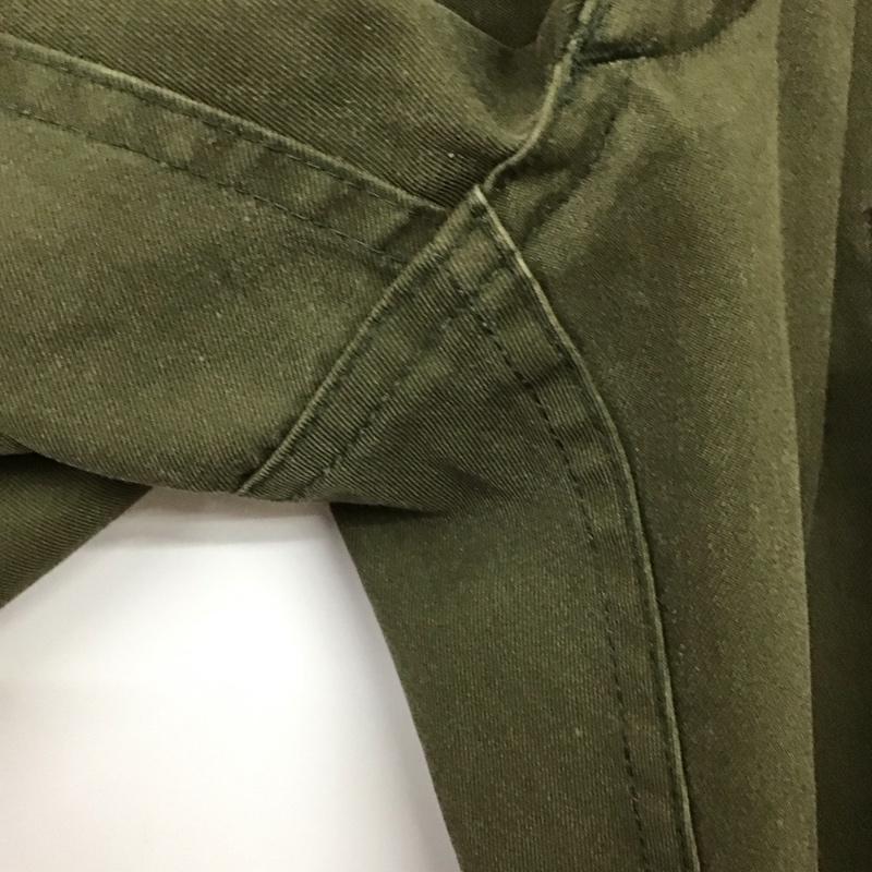 ミリタリー ミリタリー パンツ ワークパンツ、ペインターパンツ ミリタリーパンツ ワイドパンツ パラトルーパーパンツ イタリア軍 無地 カーキ / カーキ /  メンズ USED 古着 中古 10126122