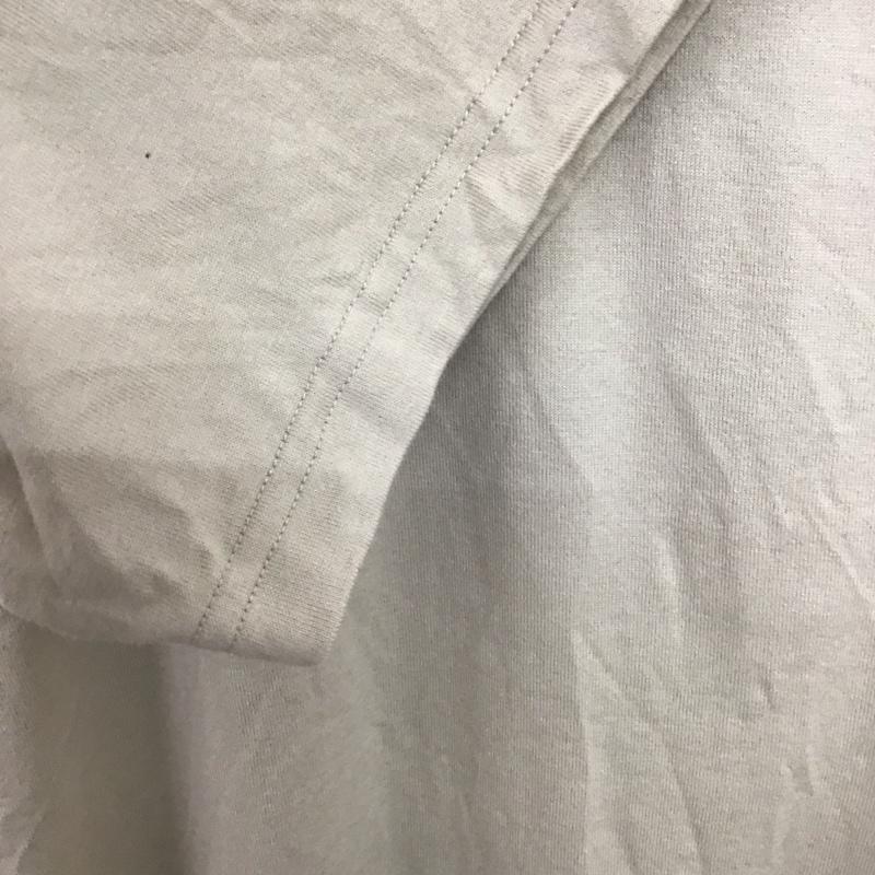ニードルス Needles Tシャツ 半袖 L ロゴ、文字 ベージュ / ベージュ / メンズ USED 古着 中古 10137025