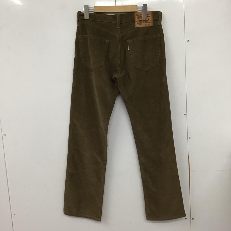 リーバイストラウスアンドコー Levi Strauss & co. パンツ ワークパンツ、ペインターパンツ コーデュロイパンツ スリムパンツ カジュアルパンツ 30インチ 無地 茶 / ブラウン / メンズ USED 古着 中古 10132095