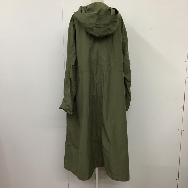 セシルマクビー CECIL McBEE ジャケット、上着 ジャンパー、ブルゾン ジップアップジャケット ジャンパー ジャケット カジュアルジャケット フード付き M 無地 カーキ / カーキ / レディース USED 古着 中古 10118591