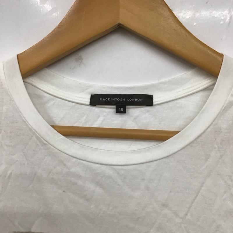 マッキントッシュ Mackintosh Tシャツ 半袖 46 プリント 白 / ホワイト / レディース USED 古着 中古 10129857