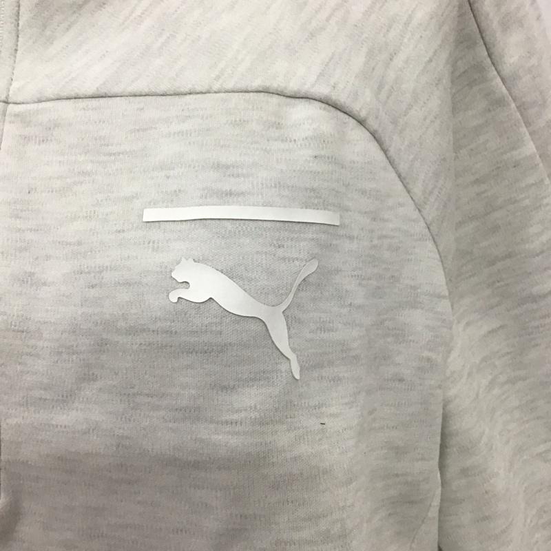 プーマ PUMA トレーナー 長袖 S 無地 白 / ホワイト / レディース USED 古着 中古 10121907