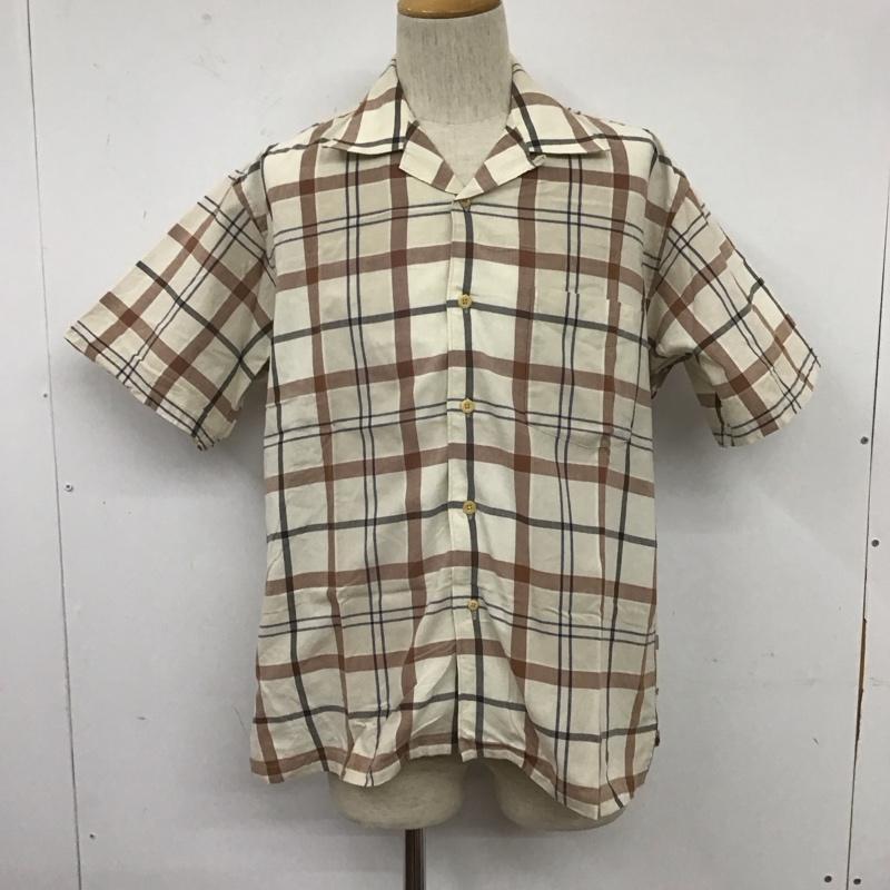 チャップス CHAPS シャツ、ブラウス 半袖 半袖シャツ カラーシャツ 半袖カットソー チェックシャツ M チェック マルチカラー / マルチカラー / メンズ USED 古着 中古 10106569
