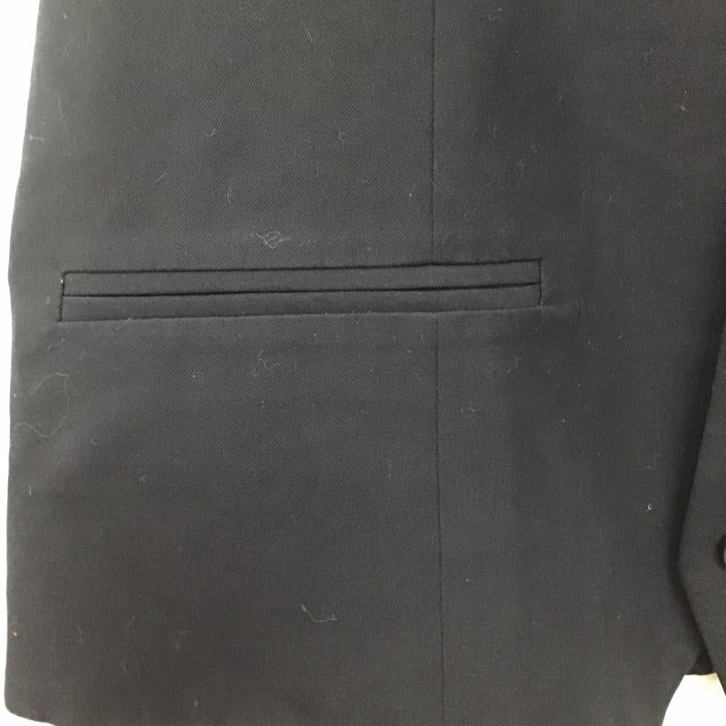 ザラ ZARA ベスト ベスト ジレ M 無地 黒 / ブラック / メンズ USED 古着 中古 10120197