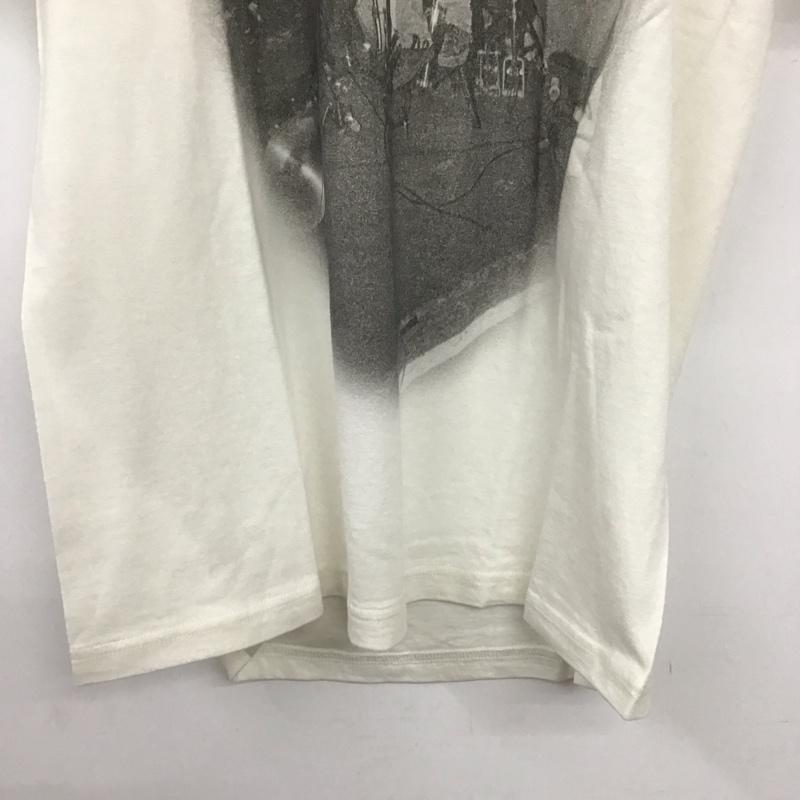 ナンバーナイン NUMBER (N)INE Tシャツ 半袖 charlespeterson カートコバーン フォトTシャツ プリントTシャツ 2 プリント 白 / ホワイト / メンズ USED 古着 中古 10137116