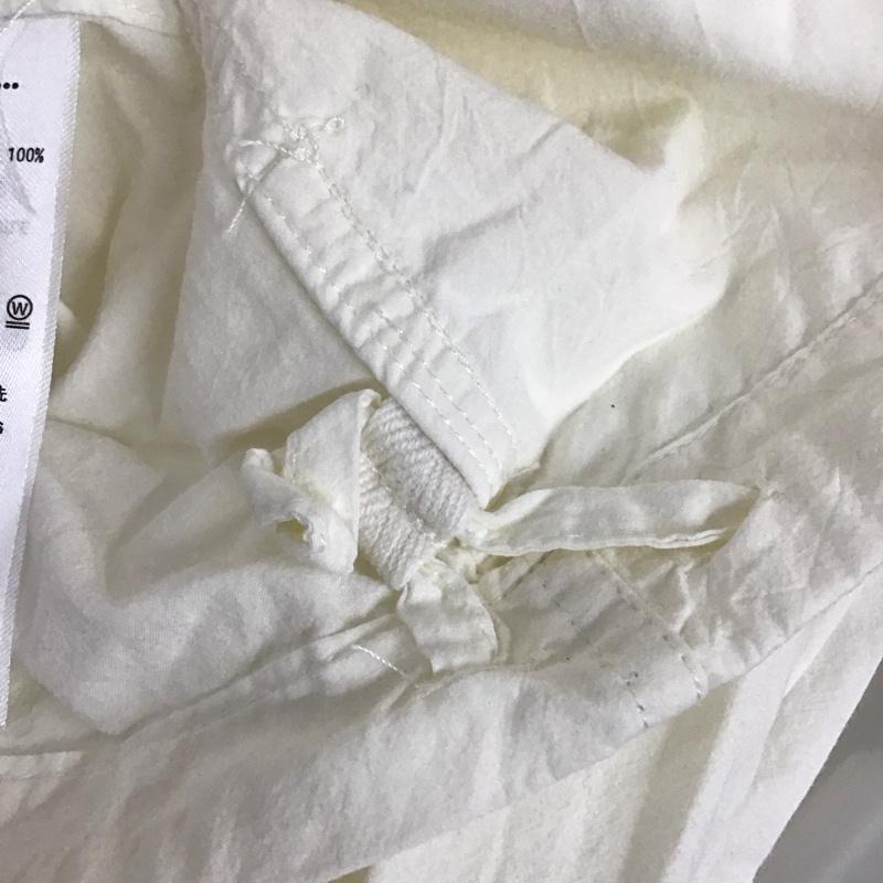 ニコアンド niko and... パーカー 長袖 S213CA15FL フーディー ワイド L 無地 白 / ホワイト / レディース USED 古着 中古 10115896