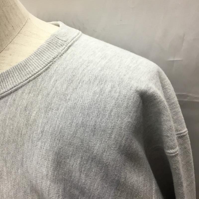 チャンピオン Champion トレーナー 長袖 L 無地 灰 / グレー / メンズ USED 古着 中古 10108902