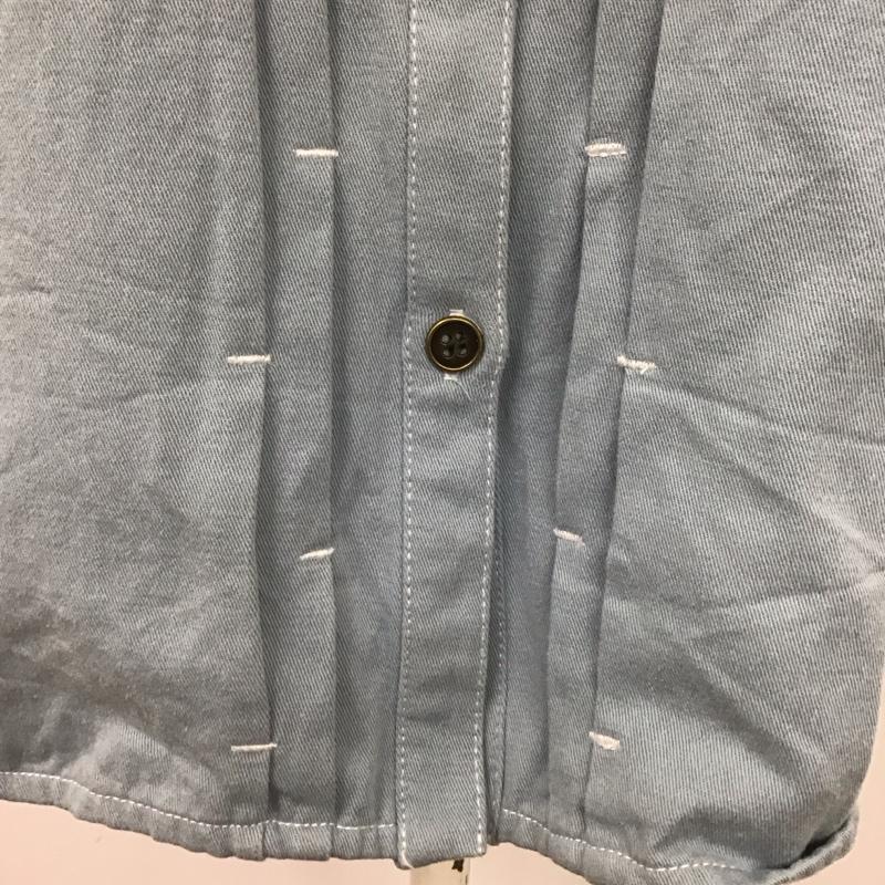 セレクトモカ select MOCA シャツ、ブラウス 長袖 10007272 FREE 無地 水色 / ライトブルー / レディース USED 古着 中古 10118352