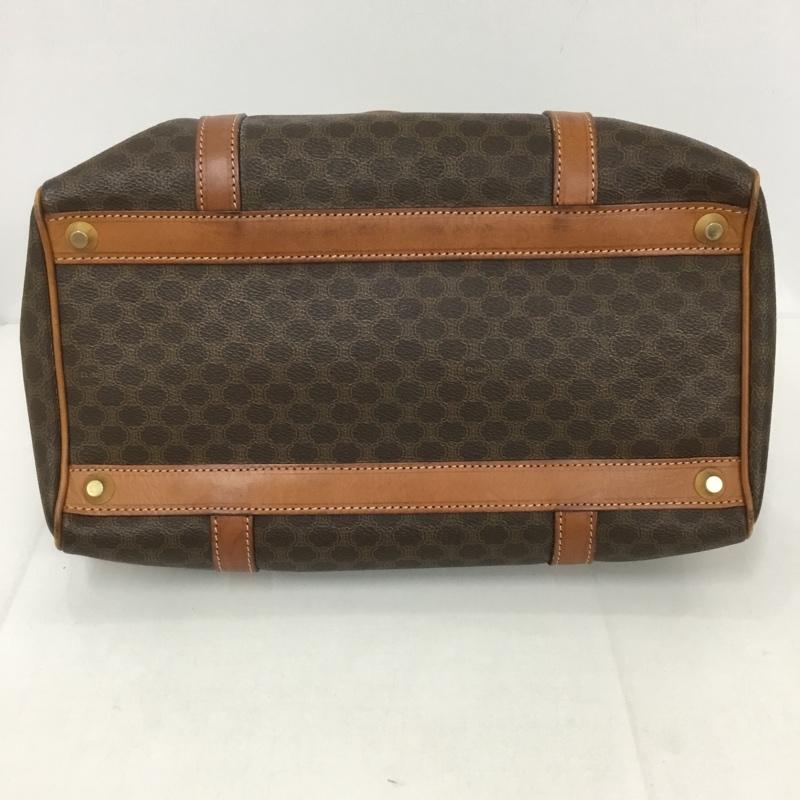セリーヌ CELINE ボストンバッグ ボストンバッグ ミニボストン ハンドバッグ マカダム柄 総柄 茶 / ブラウン / レディース USED 古着 中古 10127791
