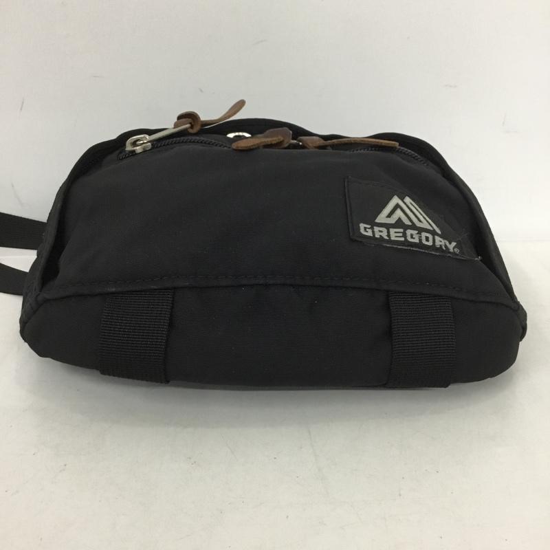グレゴリー GREGORY ショルダーバッグ ショルダーバッグ ロゴ、文字 黒 / ブラック / メンズ USED 古着 中古 10136699