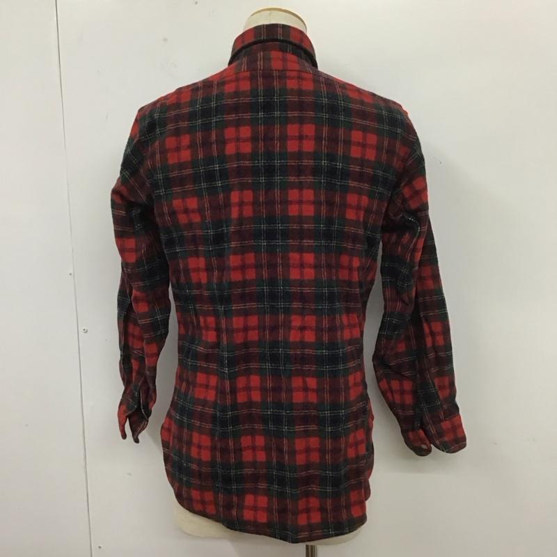 ペンドルトン PENDLETON シャツ、ブラウス 長袖 長袖シャツ カラーシャツ ポケットシャツ 長袖カットソー 70s M チェック マルチカラー / マルチカラー / メンズ USED 古着 中古 10106826