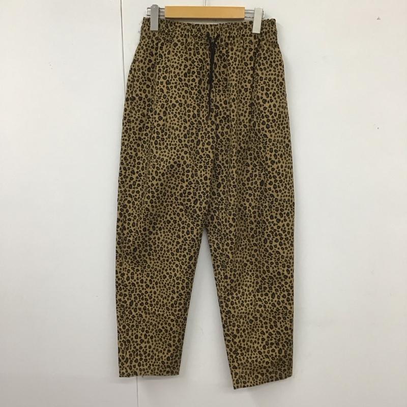 フリークスストア FREAK S STORE パンツ ワークパンツ、ペインターパンツ ワークパンツ ワイドパンツ カジュアルパンツ S ヒョウ柄・レオパード柄 茶 / ブラウン /  メンズ USED 古着 中古 10122975