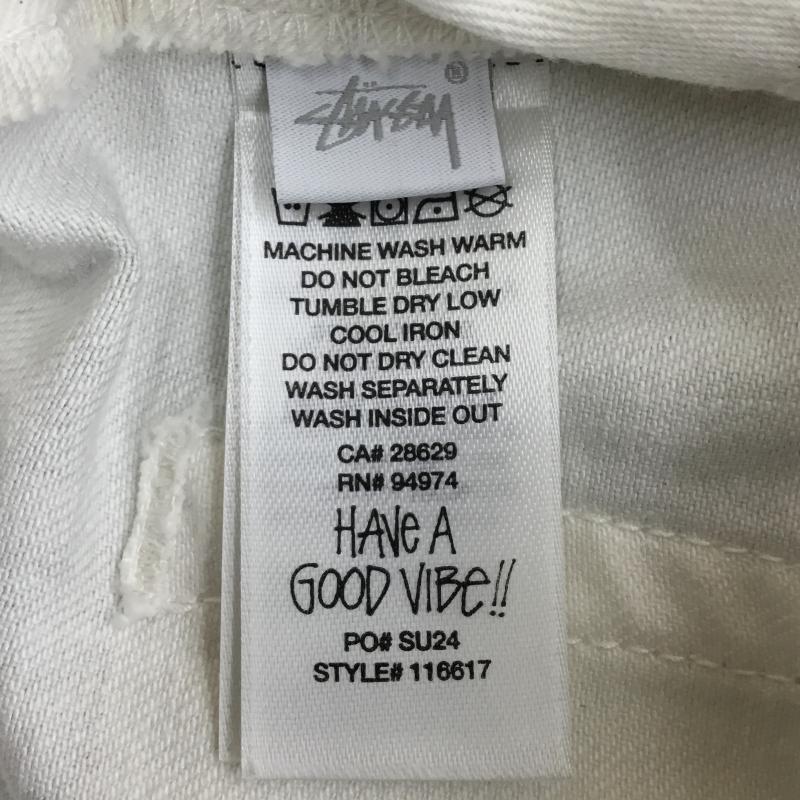 ステューシー STUSSY パンツ デニム、ジーンズ BIG OL JEAN SPRAY DYE 32インチ 無地 緑 / グリーン / メンズ USED 古着 中古 10135809
